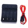 4-Slot Smart Ni-Zn Battery Charger Indicator Charging Cable Smart Fast Charging