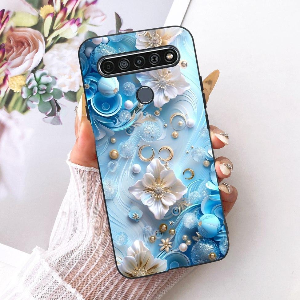 Casing For LG K41S 2020 Cover Silicone Cute Fashion Butterfly Funny Painted Phone Case LM-K410 LMK410EMW LM-K410EMW