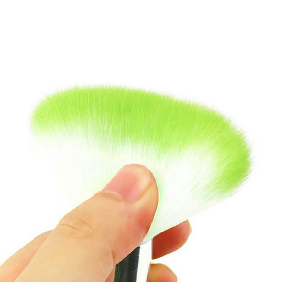 Women Beauty Nail Art Dust Cleaner UV Gel Nail Dust Brush Powder Remover