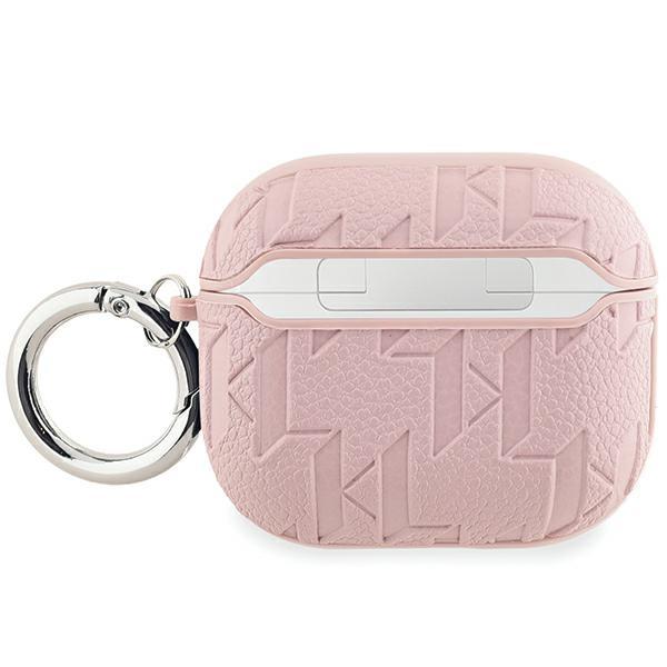 Karl Lagerfeld Kla3Pgkipp Airpods 3 Cover Pink/Pink Monogram Karl Head