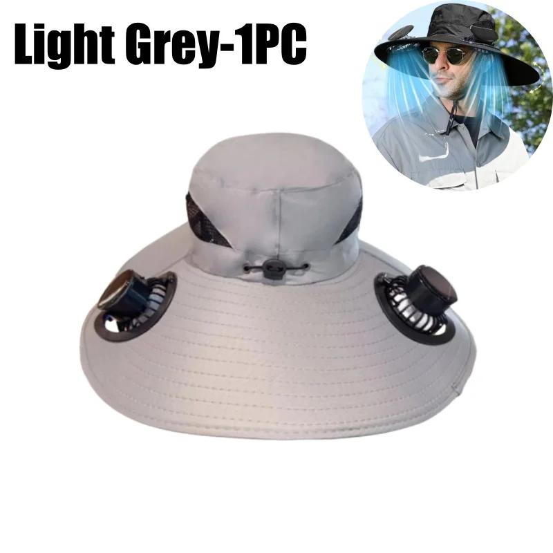 Men s Women s Summer Outdoor Fishing Sunscreen Hat UV Protection Mountaineering Hat 3D Embroidery Made Durable Nylon Solar Fan