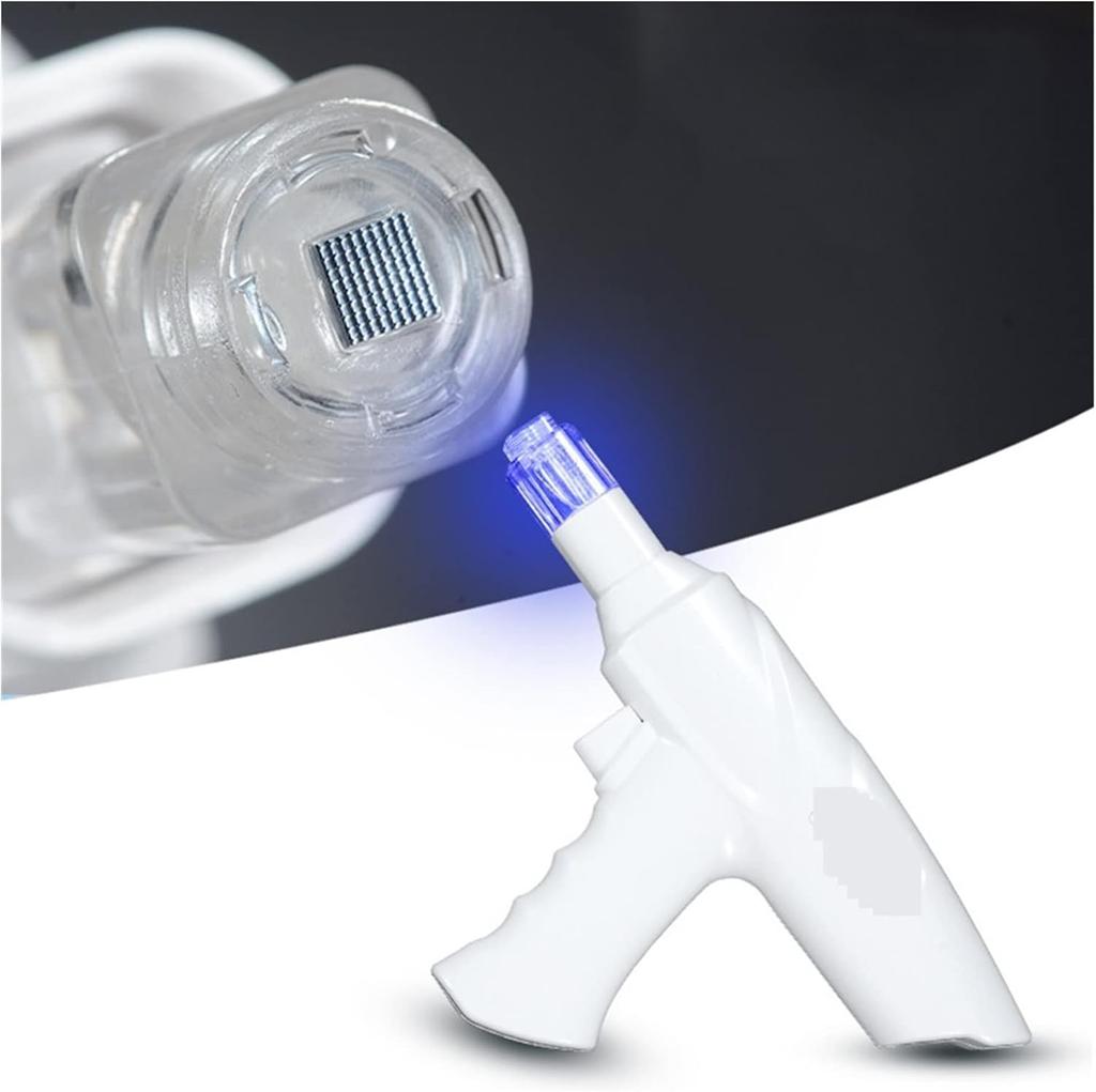 Microcrystalline Beauty Gun PAINLESS Nano Needle 10X Serum Absorption Professional Glowing Skin At Home Buy Now & Get 3 Free Heads