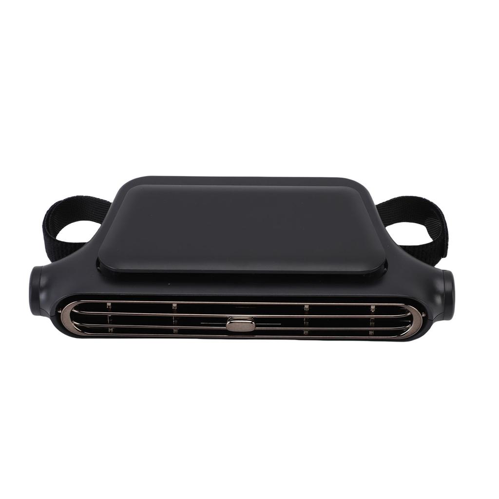 Car Mounted Seat Back Cooling Fan Bladeless Portable Vehicle Fan 3 Speed Car Seat Cooling Fan 3000mah Battery Powered for Driving