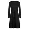 Women's Dress Autumn and Winter Fashion Slim Straps Long-sleeved Dress