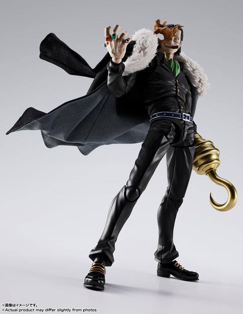 TAMASHII NATIONS ONE PIECE Sir Crocodile Summit 180mm PVC ABS Painted Action Figure S.H.Figuarts -Marineford Battle- Approx. &
