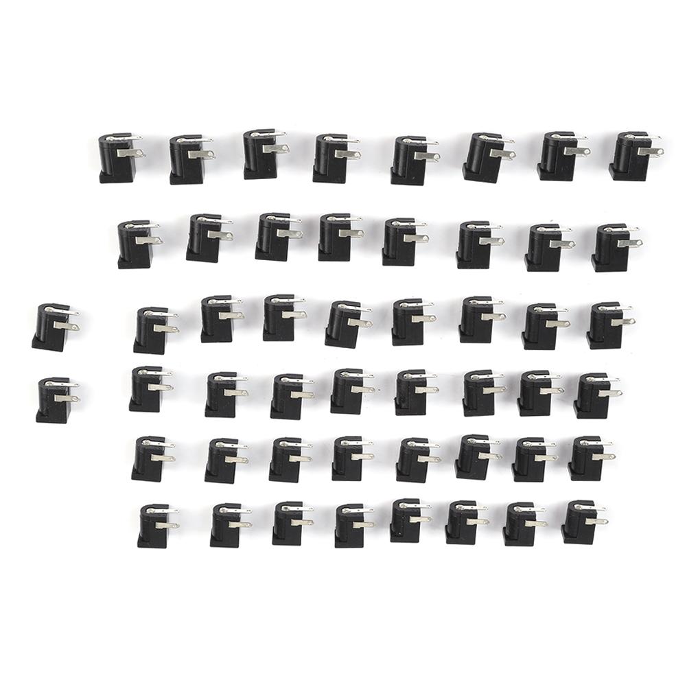 50PCS 5.5mm X 2.1mm DC Power Barrel Jack Adapter Breadboard