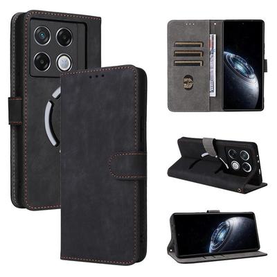 Kožené flipové pouzdro pro Infinix GT 20 Pro z PU kůže, celotělová ochrana s [RFID blokováním]