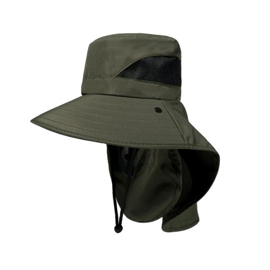 Sun Bucket Hat for Men Women Wide Brim Sun Protection Fishing Beach Hap for Outdoor Hiking Traveling Camping