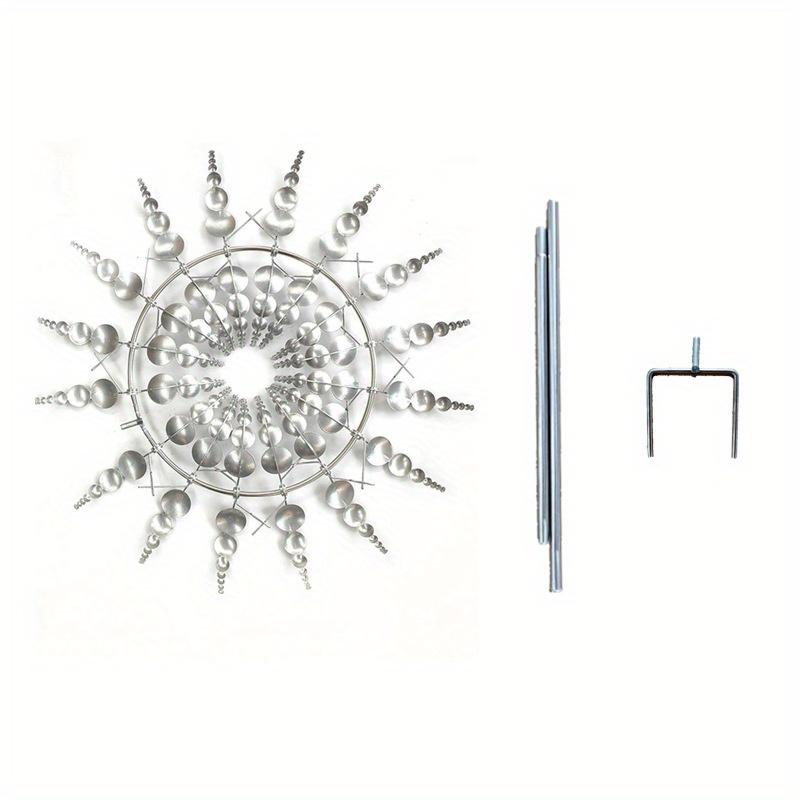 1 stück Magische kinetische Windmühle aus Metall Spinner Einzigartige Wind Powered Catcher Kreative Terrasse Garten Rasen Outdoor Hof Dekoration