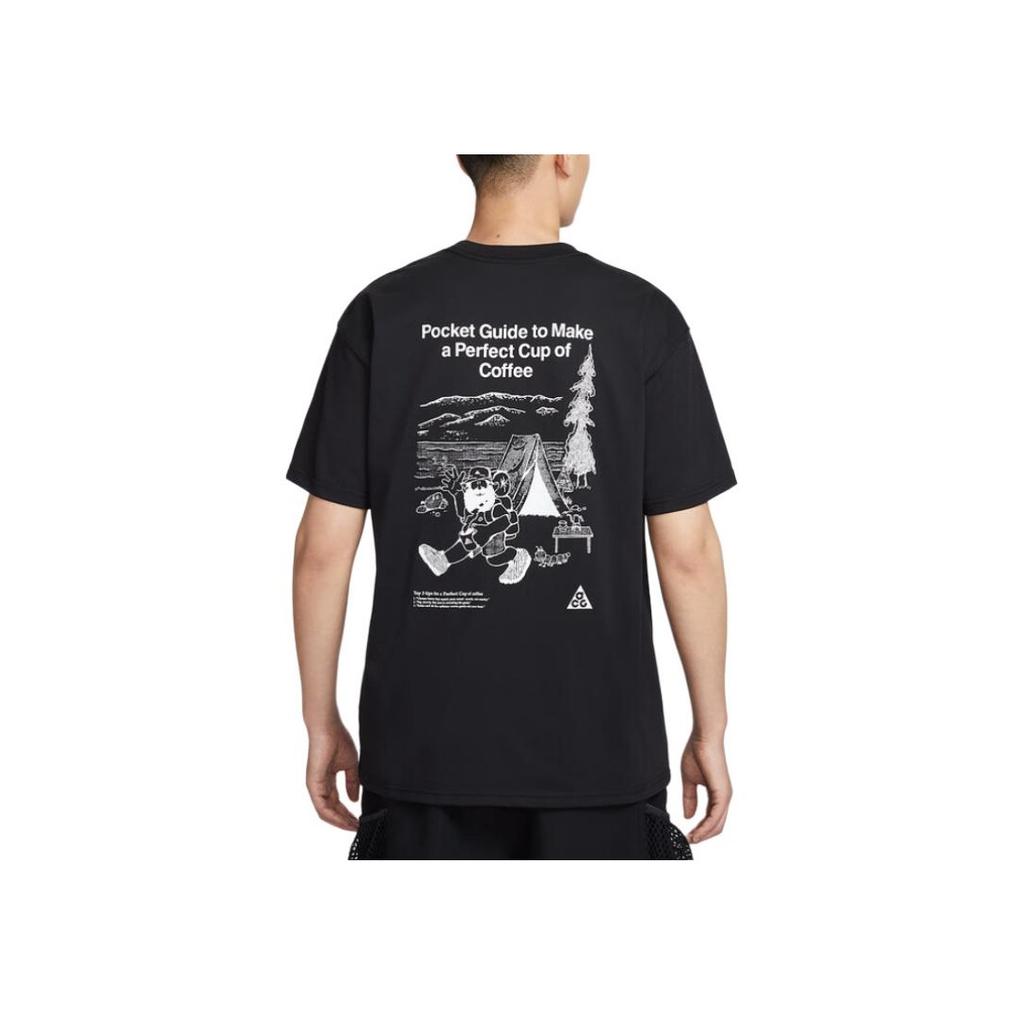 New Nike ACG T Shirts Men's Black IF0371-010