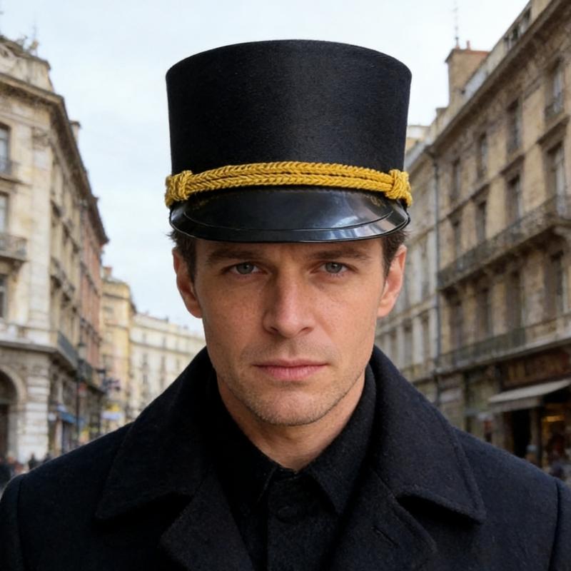 Instrumental Parades Top Hat for Theme Parties Festivals and Celebrations with Breathable Fabric Ensuring Comfort