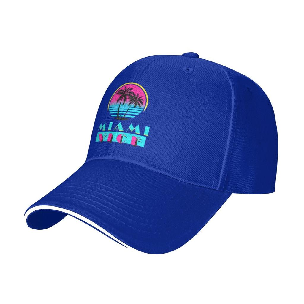 Miami Vice Round Lightweight Hats Woman Hats For Men Baseball Cap Men