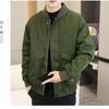 Autumn and Winter Cotton Stand-up Collar Jacket Casual Loose Workwear Handsome Top Baseball Uniform
