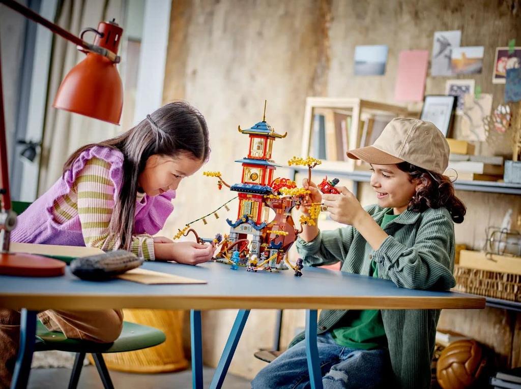 LEGO 71795 Temple of the Dragon Energy Cores - New.