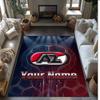 AZ Alkmaar Bedruckter Kristall-Samt-Teppich Rutschfester Kristall-Samt-Teppich für Sofa Schlafzimmer Innenraum Heimdekoration