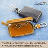 Arnold Palmer Smart Key Leather Case, Compact, APK-3284 (yellow)