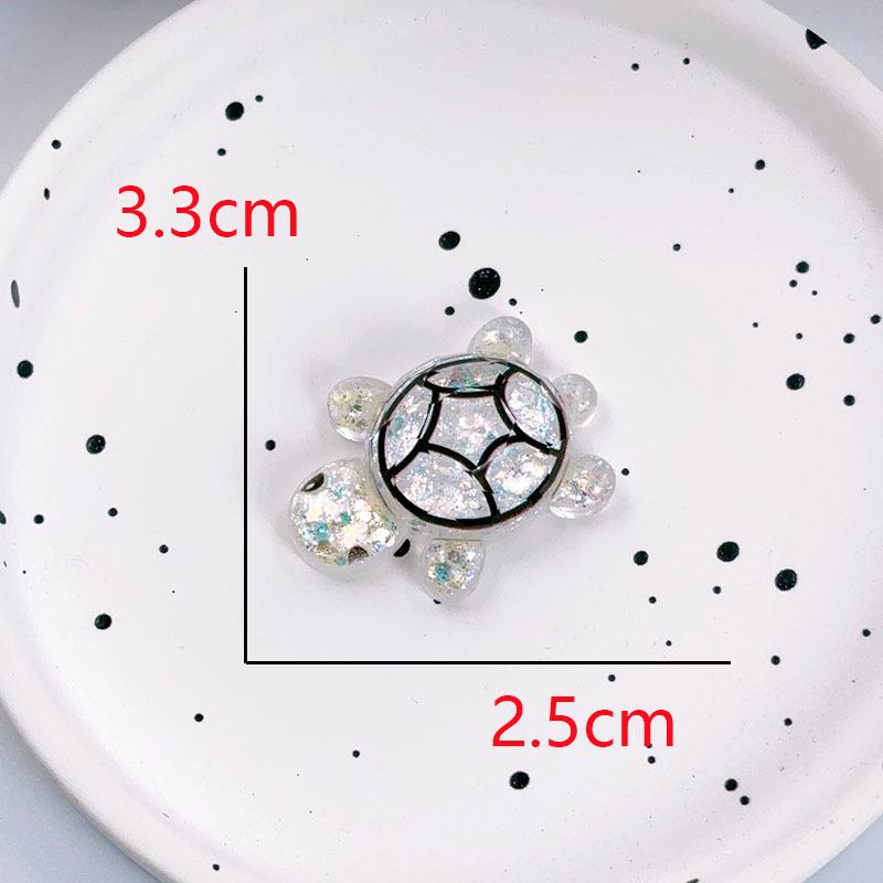 Flashing Resin Luminous Turtle Ornaments - Large & Small DIY Accessories
