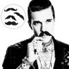 4Pcs Fake Moustaches Artificial Beard Stick On Moustaches Self Adhesive Fake Beard for Halloween Masquerade Photo Props