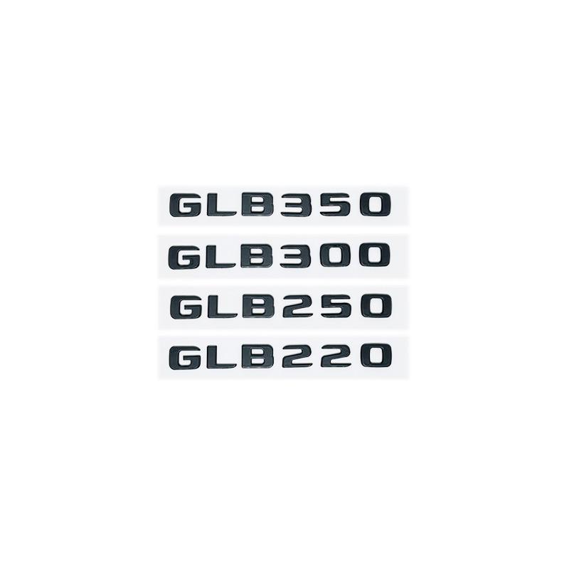 WSF1 Car Trunk Letters Logo Emblem Badge Decals Sticker For Mercedes Benz GLB Class GLB35 GLB180 GLB200 GLB250 GLB300 X247 4Matic