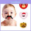 Baby Full Silicone Soothing Pacifier Adorable Creative Sleep Type Thumb Shape