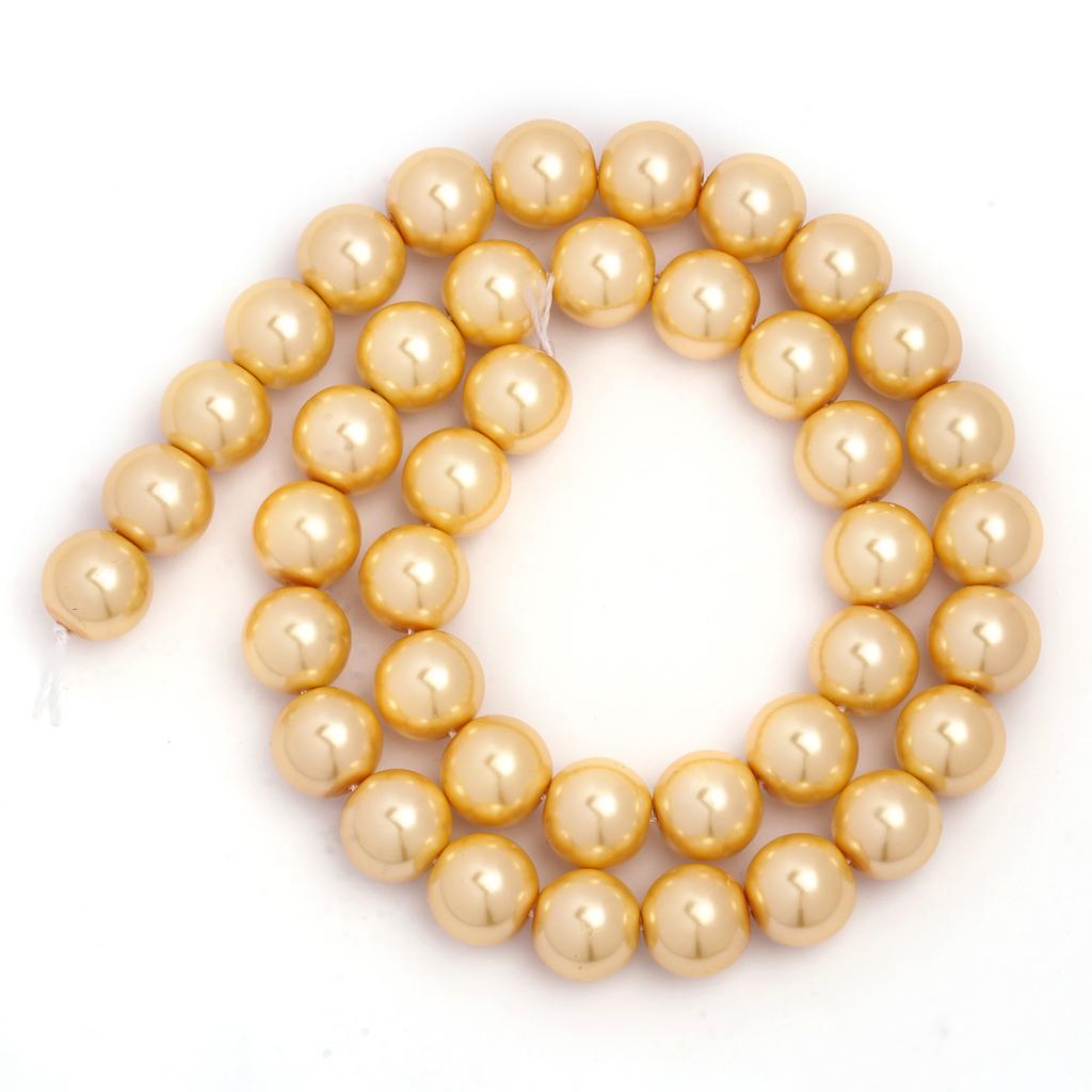 1 pramen/sáček 4/6/8/10 mm AA imitace perel Vícebarevné kulaté skleněné volné vymezovací korálky pro potřeby na výrobu šperků Náramky DIY Charms 15''