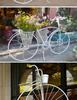 Elegant European Wrought Iron Multi-Layer Balcony & Garden Bicycle Plant Stand