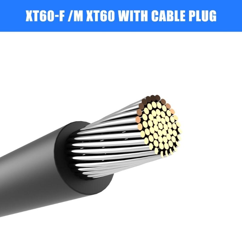 Easy To Use XT60 Model Aircraft Plugs Drones Power Connectors Secure Power Transmission for Secure Power Transmission