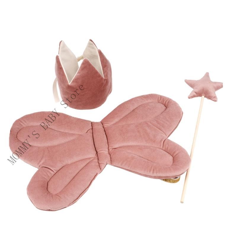 H3CD Lovely Star Magical Wand and Wing Set for Children Theater Shows Party Supply S розовый
