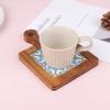 Retro Wood Tile Insulated Mats Anti-Scalding Table Mats Home Decoration Placemats  Cup