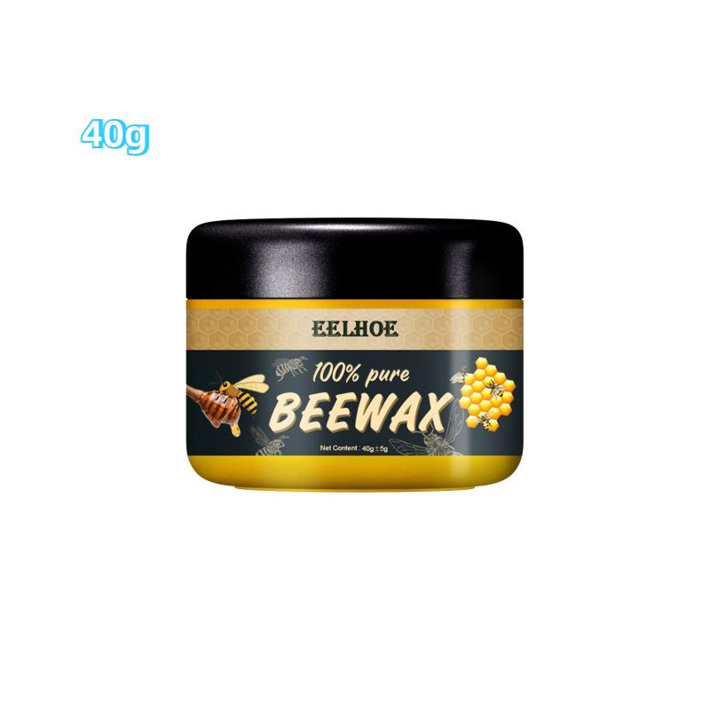 

Natural Beeswax Furniture Wood Products Brightening Care Waterproof Wear-resistant Wood Maintenance Wax Anti-cracking Floor Wax 40g