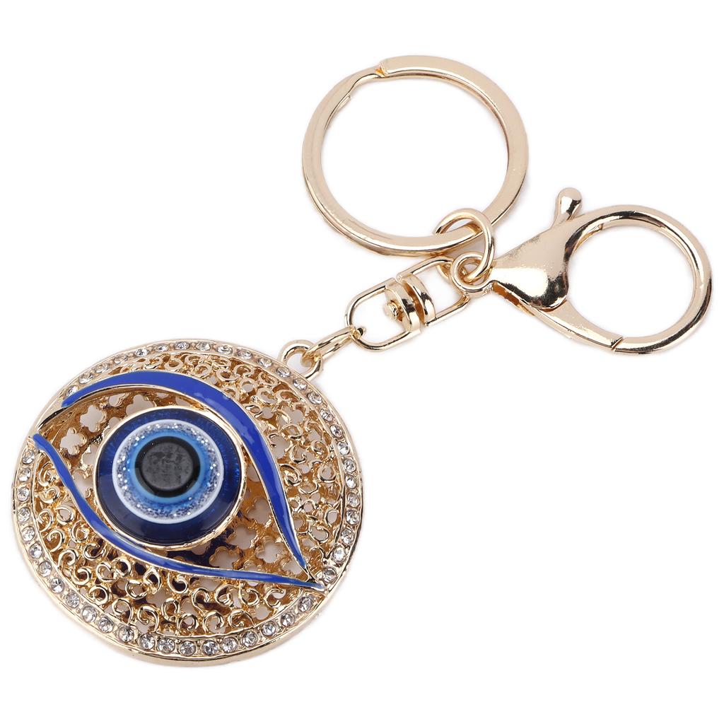 Evil Eye Keychain Durable Portable Colorful Keychain for Handbag Hooks Home Decoration Gifts