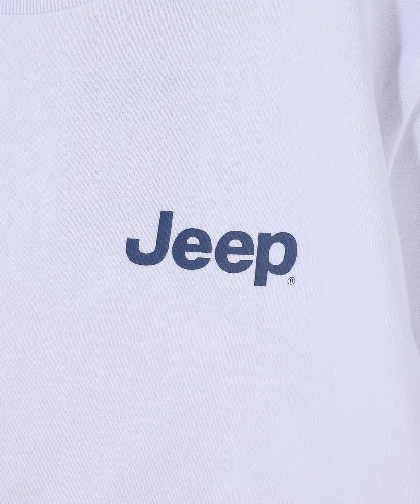 JEEP Heavy Cotton Small Logo Short Sleeve T-Shirt (Jr5Tsu192Wh)