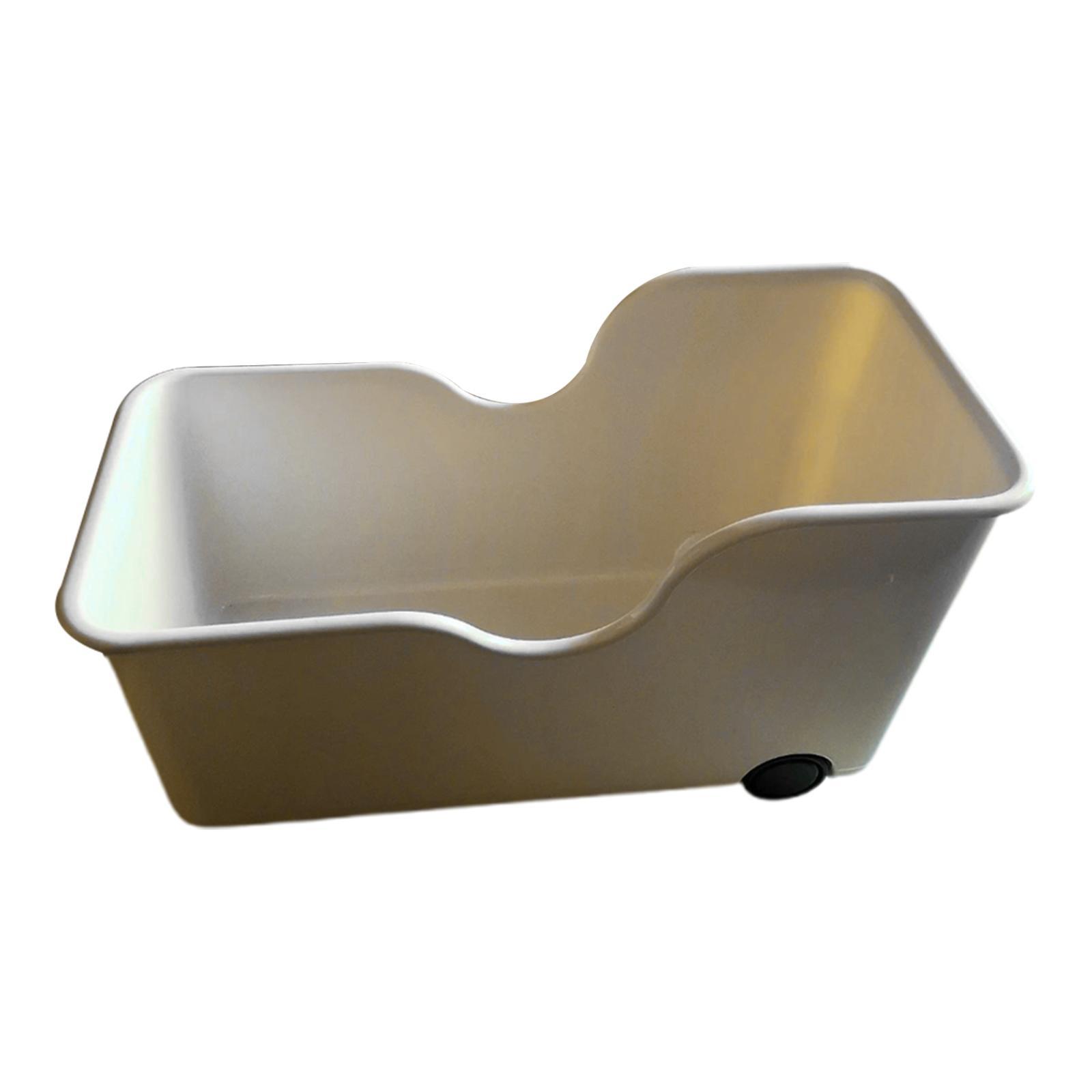 Kitchen Storage Container Bin Box,Decorative with Roll Wheels, Spice Holder, M