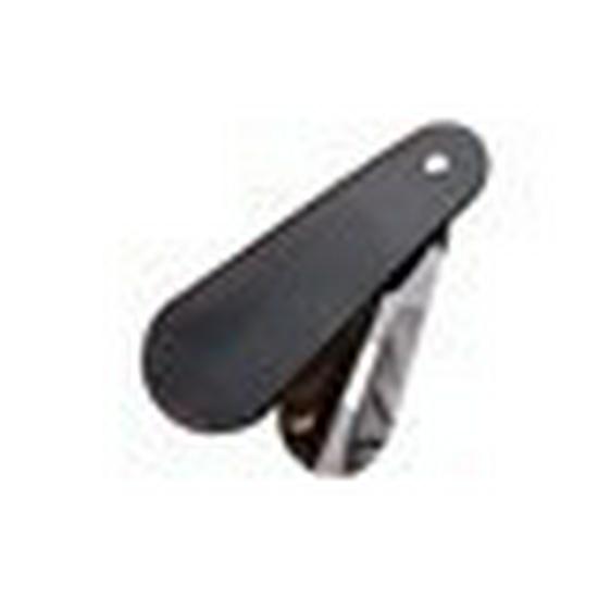 PU Leather Stainless Steel Shoehorn and Shoe Lifter