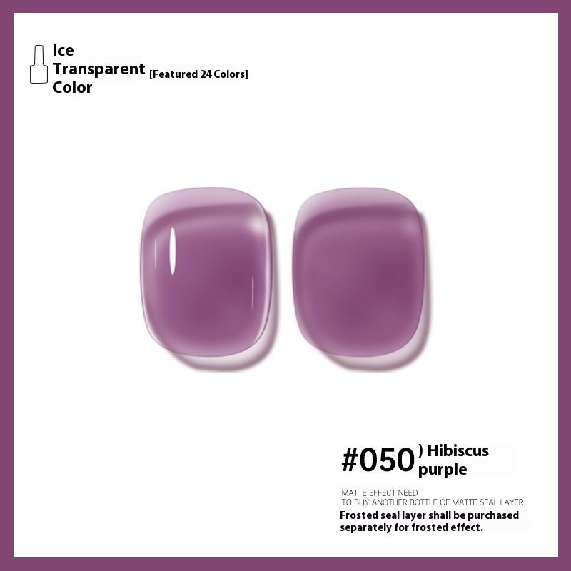 Lipici pentru unghii, un set complet de jeleu de gheață transparentă, culoare salon de unghii, special pentru fototerapie, lipici pentru ojă