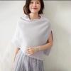 Pullover Women Cape Thicken High Neck Scarf Elegant Knitted Shawl  Girl