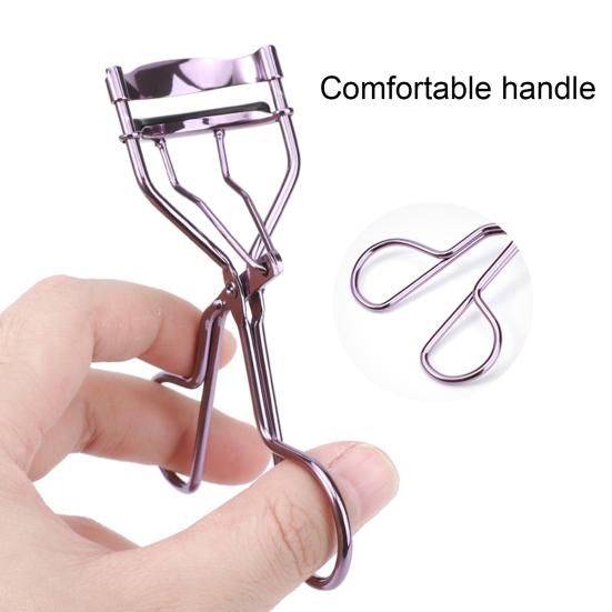 Portable Eyelash Curler with Comb Volumizing Precision Eye Lash Curler Natural Long Lasting Professional Beginner Women Lashes Curling Tools