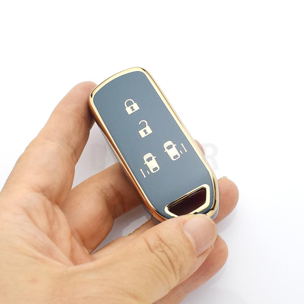 4 Buttons TPU Car Remote Control Key Case Cover Holder for Honda New NBOX Custom JF3/JF4 N-BOX JF1/JF2 N-BOX+ Plus N Wagon N-One