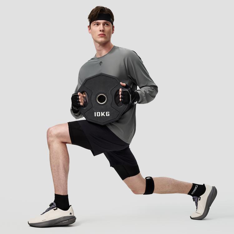 DESCENTE Training Hexa Comprehensive Training Sports Fitness Moisture-Wicking Antibacterial Comfortable Casual Shorts Men Shorts D6131THP40
