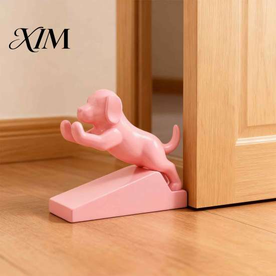 Puppy Door Stopper Cute Stopper, 3D Printed Dog Wedge, Decorative Room Decoration Stop, Non-Slip Holder for Bedroom, Nursery, Lovers Gift Heavy Duty