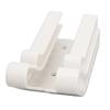 2pcs Plastic Wall Mounted Battery Holder White Black Battery Storage Dispenser Compact Space Saving Battery Dispenser Container