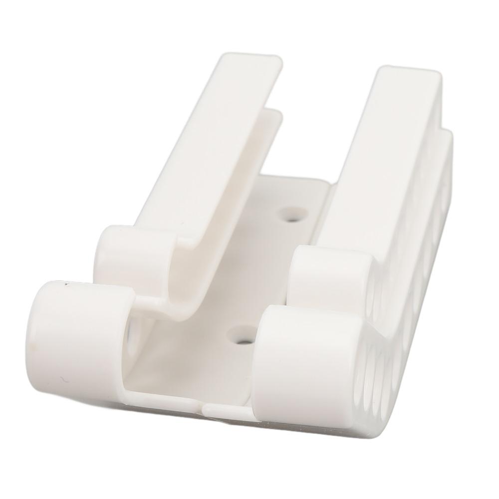 2pcs Plastic Wall Mounted Battery Holder White Black Battery Storage Dispenser Compact Space Saving Battery Dispenser Container
