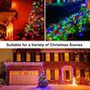 7M Solar String Lights LED Waterproof 8 Lighting Modes for Courtyard Garden Tree Party Christmas Halloween Decorations