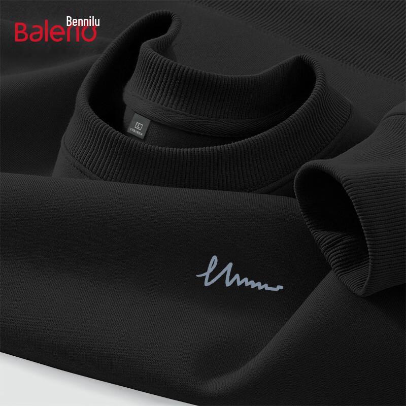 Baleno Men s Classic Basic Pullover Crew Neck Sweatshirt 4XL