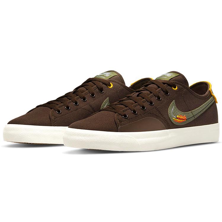 New Nike Sb Blazer Court Daan Van Der Linden Baroque Brown CZ5605-200