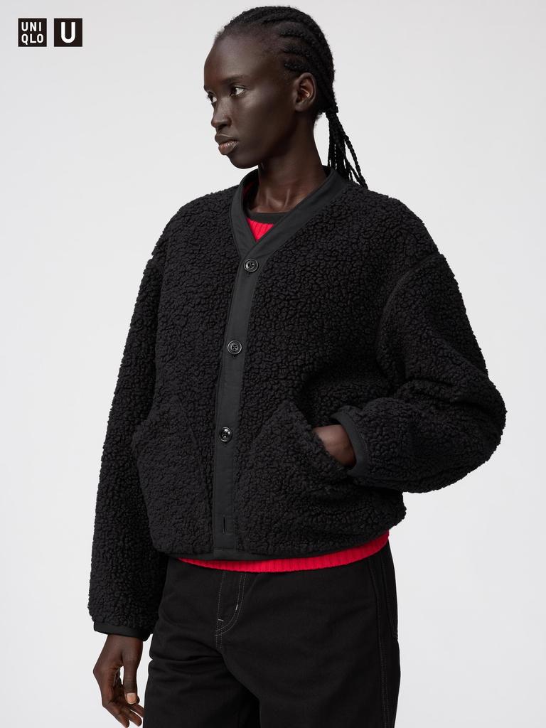 Uniqlo Fleece Short Jacket