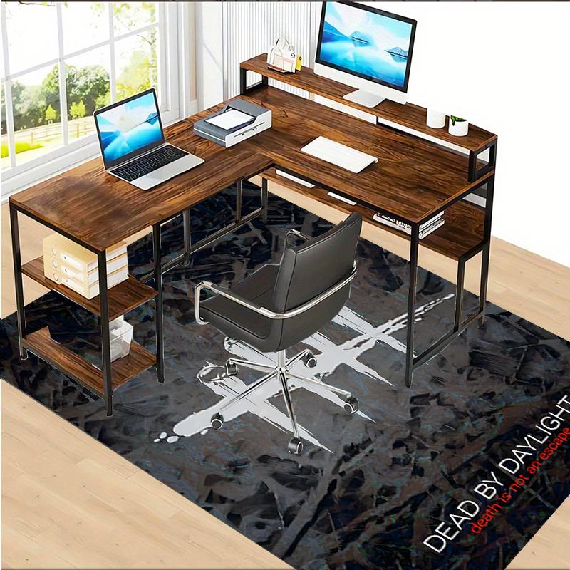 Dead by Daylight Polyester Carpet, Soft Indoor Mat for Office Chair, Living Room, Computer Desk - Decorative Home Office Rug Design