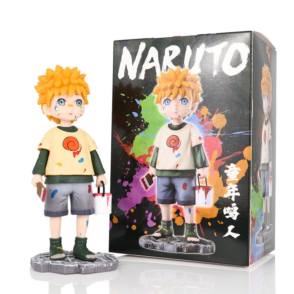 Young Naruto Colorful Uzumaki Pvc Action Figure Cute Design For Anime And Manga Fans