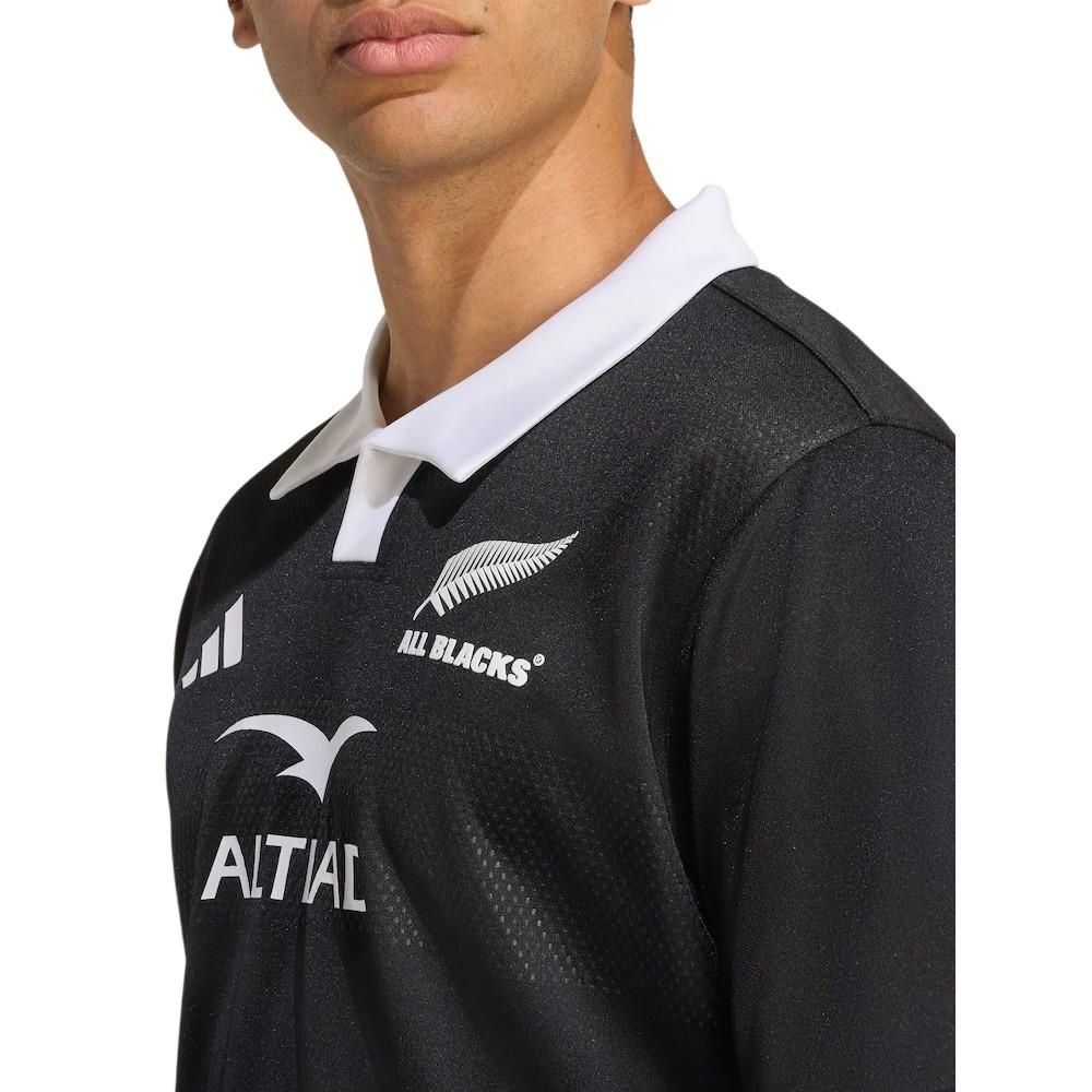adidas Tricou Polo Rugby din Poliester pentru Bărbați, Noua Zeelandă