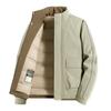 Daunenjacke% weiße Entendaune Herren Winter Neu Faltenfrei Stehkragen Locker Herren Kältebeständige Jacke